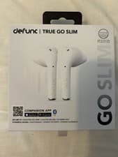 Image of White Defunc True Go Slim Wireless Bluetooth Headphones Brand New Sealed In Box