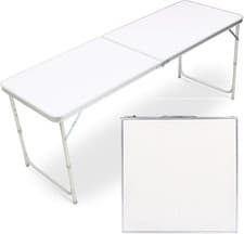 Image of Oypla 4ft Folding Outdoor Camping Kitchen Work Top Table