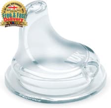 Image of NUK First Choice Learner Cup Silicone Replacement Non-Spill Spout 6mths Pack of1