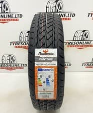 Image of 1 X 195 75 16C POWERTRAC COMMERCIAL VAN 195/75R16C 107/105R 8PR M+S C&B LABEL