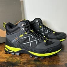 Image of Regatta Mens Samaris III Walking Boots Black/Yellow 8 UK / EU 42