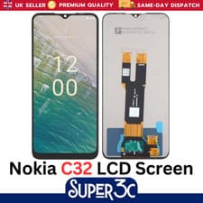 Image of For Nokia C32 Replacement LCD Touch Screen Display Digitizer Assembly - UK Stock