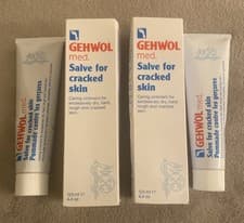 Image of Gehwol Med Salve For Cracked Skin 2 x 125ml SEALED New In Box