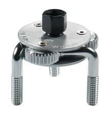 Image of Oil Filter Wrench 3 Leg 2 Way 65mm-120mm Garage Hand Tool - Master Pro WT04A5021
