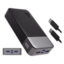 Image of Power Bank 20000mAh 35W Charging Portable PD3.0 QC4.0 LED Display 4 ports