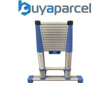Image of Zarges 40410 Compactstep L Telescopic Ladder & Stabiliser Bar 3.2m ZAR40410