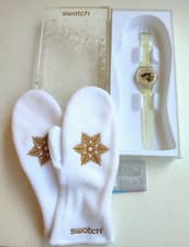 Image of Swatch X-Mas Special 2012 Suoz159S Snow Your Time Away Neu/New