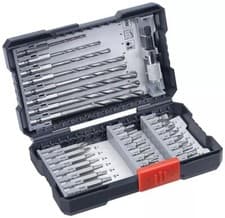 Image of KWB-Masonry Drill & Screwdriver Bit Set, 33 Piece - 108940