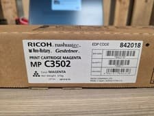Image of Original Ricoh MP C3502 C3002 Magenta toner 842018