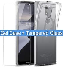 Image of For Nokia 1.3 2.4 5.3 2.3 7.2 6.2 Silicone Gel Shockproof Case Cover & Protector