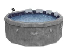 Image of Lay-Z-Spa Carrara AirJet Hot Tub for 6 Foam Wall (Grey)