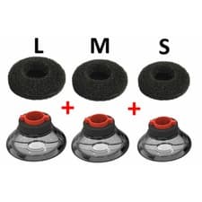 Image of 1/3X Replacement Ear Tip Bud Earbud for Plantronics Voyager 5200 5220 5210 Heads