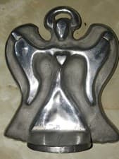 Image of Guardian Angel Tea Light Candle Holder Metal