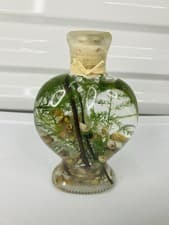 Image of Aroma Art Bath & Body Botanical Oil Heart Bottle Vintage 90’s