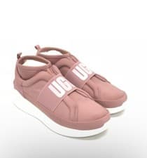 Image of UGG NEUTRA POWDER PINK SNEAKER LEATHER CASUAL WOMEN'S SNEAKERS SIZE US 6 NEW