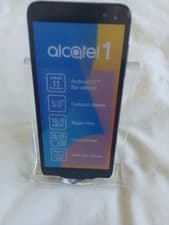 Image of Alcatel 1(5033xr). Black,grade A, (Unlocked). 16gb, 4G. Boxed.