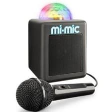 Image of Kids Karaoke Machine And Disco Cube Speaker, Portable With Bluetooth, Mi-Mic