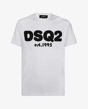 Image of DSQUARED2 "DSQ2" White T-Shirt S74GD0823 Size XL RRP £220