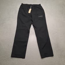 Image of Adidas Terrex Rain Rdy Woven Pants Mens Size Medium Black Straight Leg GM4774