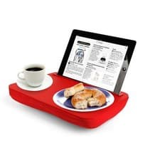 Image of Kikkerland iBed Lap Desk 10" Tablet iPad Tray Cushion Holder Stand Mount