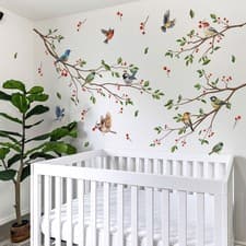 Image of 2x Wall Sticker Wall Decal DIY Peel and Sticker Decorative Versatile Easy Use