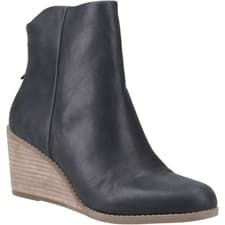 Image of TOMS Casey Leather Women's Black Boots New