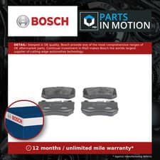 Image of Brake Pads Set fits MERCEDES C220 S205, W205 2.2D Front 14 to 18 OM651.921 Bosch