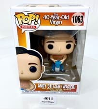 Image of Funko Pop! - The 40 Year Old Virgin - Andy Stitzer Waxed - # 1063 - Vinyl Figure