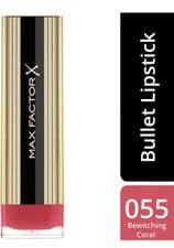 Image of Max Factor Colour Elixir 24Hr Lipstick Bewitching Coral 055 Genuine New Sealed