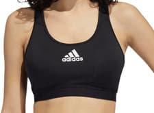 Image of Adidas | Women's Don't Rest Alphaskin Padded Sports Bra, Black, Size XS