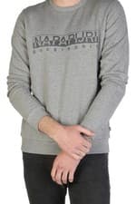 Image of Napapijri Men's Bevora C Med Grey Mel Sweatshirt