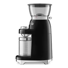 Image of Smeg 50's Style Electric Coffee Grinder, Black CGF03BLUK