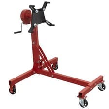 Image of Sealey Folding 360º Rotating Engine Stand with Geared Handle Drive, 450kg