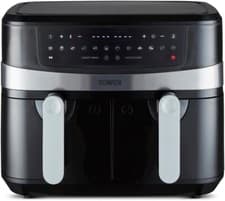 Image of Tower T17088 Vortx 9L Dual Basket Air Fryer with Smart Finish, 2600W, Black