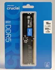 Image of Crucial DDR5 RAM 16GB 5600Mhs CL46 CT16G56C46U5 Brand New SEALED