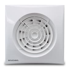 Image of Envirovent Silent 100mm 4 Inch Humidistat Timer Bathroom Extractor Fan SIL100HT
