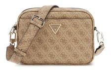 Image of GUESS cross body bag Meridian II Camera Bag S Latte Logo