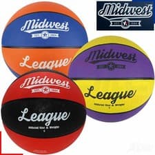 Image of Midwest League Basketball Official Ball Sizes 3, 5, 6 or 7