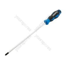 Image of Draper Soft Grip PZ TYPE Screwdriver, No.2 x 250mm
