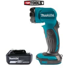 Image of Makita DML815 18v Li-ion 12 Position Led Work Light Torch With 1 x 5.0Ah Battery