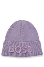 Image of Hugo Boss Unisex Afox Beanie 50497967 Medium Purple One Size