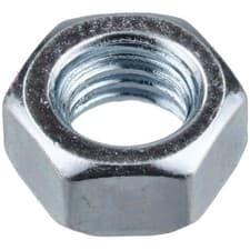 Image of R-TECH 337147 Steel Nuts BZP M4 - Pack Of 100