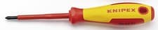 Image of Knipex 98 24 01 VDE Insulated Phillips Screwdriver PH 1 PH1