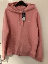 Image of Jack Wills Pink Marl Hoodie