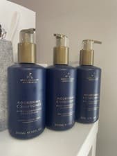 Image of 3 X 300ml Aromatherapy Associates Nourishing Conditioner Lavender & Ylang Ylang
