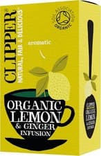 Image of Clipper Lemon & Ginger Tea, 20 Bags