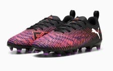 Image of Puma Future 8 Play FG/AG Football Boots Junior Size UK 10 BRAND NEW 🔴🔵🟡🟢