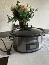 Image of Crock-Pot CSC066 5.6L Slow Cooker - Stainless Steel