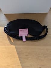 Image of Lookfantastic X Brushworks Satin Sleep Eye Mask in Iconic Blue - Brand New