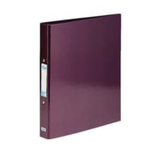 Image of Elba Classy Ring Binder A4 25mm Metallic Purple 400017758 Laminated Pack of 6